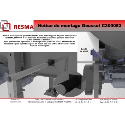 GOUSSET DE CHASSIS- C300053