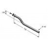 Supports d'ailes déporté - TUBE+vis TOOBEE 2coud. AG S/b Ø42 - C301016