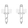 Rivets aveugles à rupture de tige (MFX 1051) - H050522