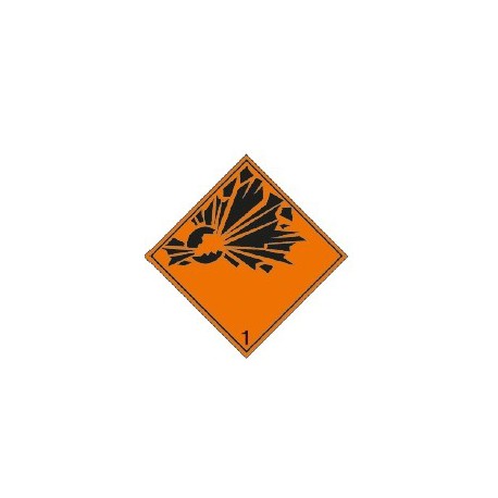 Symbole panneau ADR Pour plaque ALU - i300006