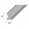 Profils aluminium pour ridelles en 25 mm - F400010