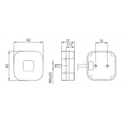 Feu de position à LEDS Blanc - I500790