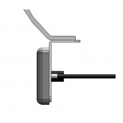 Profil d'Angle SUPERIEUR Ep 30mm, Gouttière Intégrée - D800080