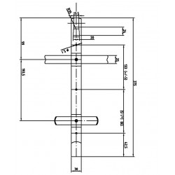 Support extincteur 6 kg - I800700