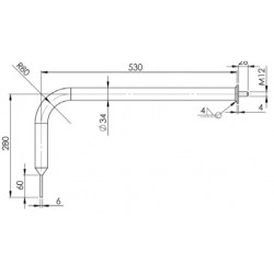 Poteau de benne 3,5T - E100054
