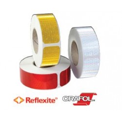 Bande retro-réfléchissante prismatiques (citernes) - I200008