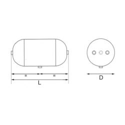 Support de bouteille d'air Ø310mm - L9867