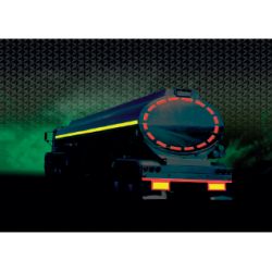 Bande retro-réfléchissante prismatiques (Pour citernes) - I200008