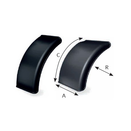 C050206 -Demi-ailes plastique 450x700x650