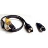 Convertisseur universel RCA 4PIN MALE- I950912