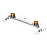 Barre aluminium 1600mm 24V avec 2 gyrophares - I350501