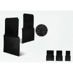 C000120LBBV - AILE 1380x880x400 mm INJECTEE + BRIDES + BAVETTES