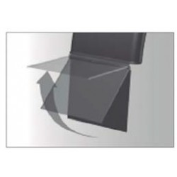 C050184 - GARDE BOUE  DROIT AVEC BAVETTE INTEGREE 735x470 mm BV190mm