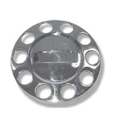 P202011 - GALETTE DE ROUES ALU AVANT  PLEINE 10 TROUS FINITION  INOX Ø32mm Entraxe 335mm