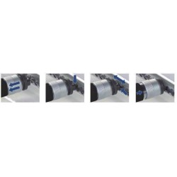 T100550 - BARRE TELESCOPIQUE AIRLINE ALU /BARRE AERO