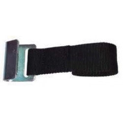 T601201 - ENSEMBLE BAS DE RIDEAU CROCHET PLAT INOX