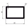 D800530 - PROFIL TUBULAIRE RECTANGLE 60x40 mm