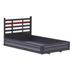 D850054 - PROFIL DE FACE AVANT SUPERIEUR RAINURE (partie porte échelle) Long6,5m