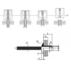 H100223C100 - MONOLOCK TP6.5 L20.6 - AL/AL (QTE 100)