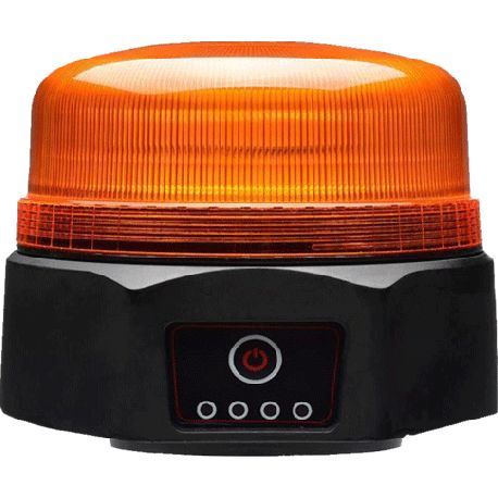 Gyrophare Autonome - 10 LEDs - Orange