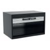 OFFRE RIDEAU COULISSANT 800X500500mm NOIR DOUBLE POIGNEE-A301008
