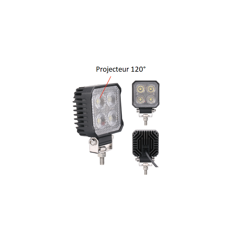 Mini phare de travail à Leds - I060170