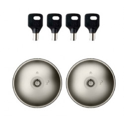 Serrure antivol utilitaire UFO02 double- N050038