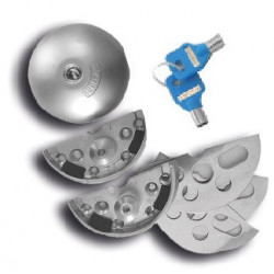 Serrure manuelle antivol utilitaire UFO simple - N050031