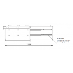 Coffre à chaines et élingues Acier Zingué - A556070