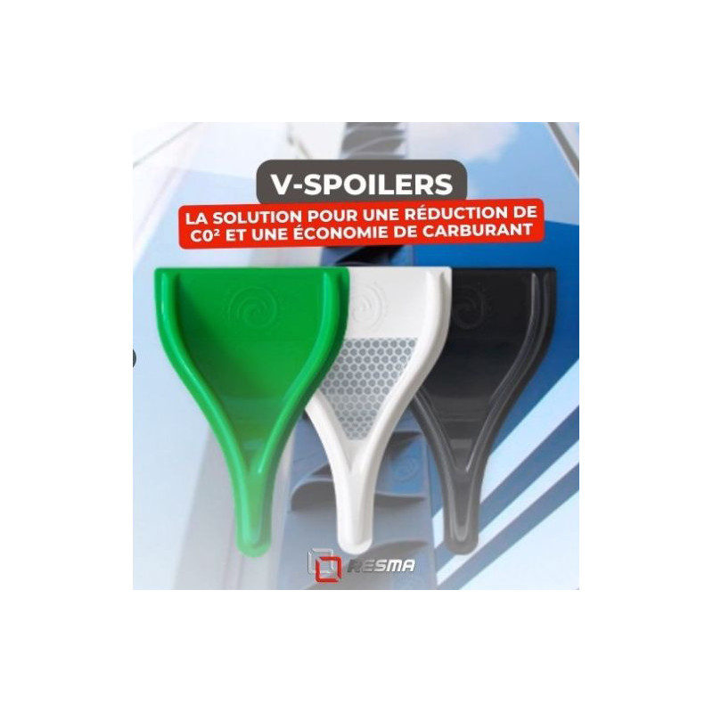 V-SPOILERS BARRE BLANC SOUPLE-R500005
