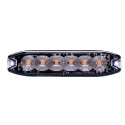 Feu de pénétration SLIM 6 Leds Orange - I450565