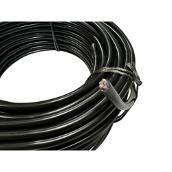 I852740C50 - CABLE ELECTRIQUE / FIL 5x1,5mm NOIR (50m)