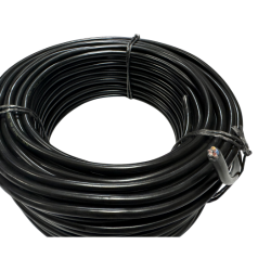 I852740C50 - CABLE ELECTRIQUE / FIL 5x1,5mm NOIR (50m)