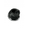 CABLE MONOCONDUCTEUR 1mm² NOIR - 25ML/Carton- I854305