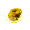 CABLE MONOCONDUCTEUR 1mm² JAUNE - 25ML/Carton- I854300