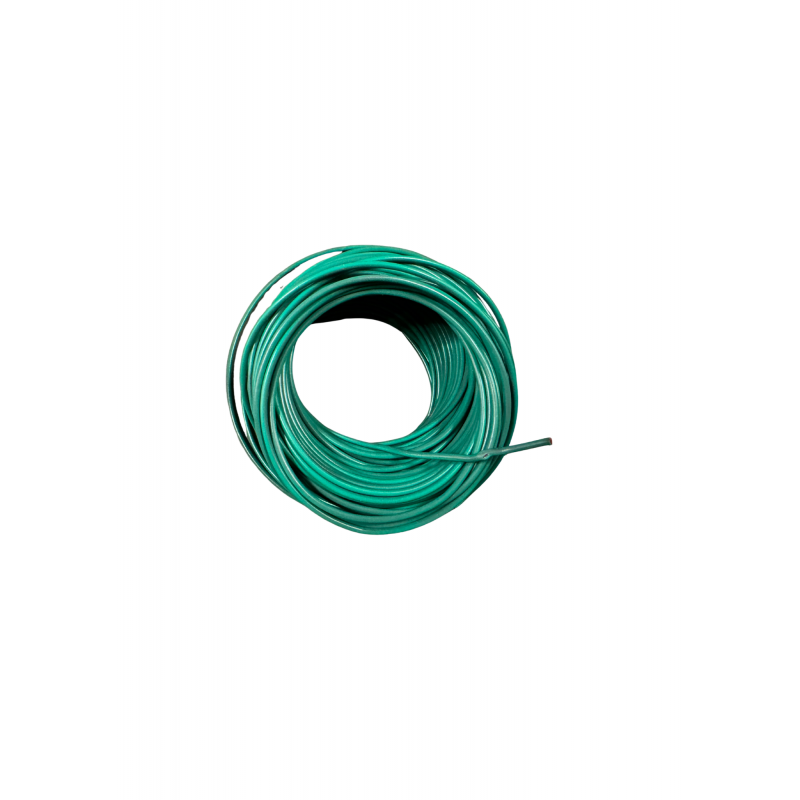 CABLE MONOCONDUCTEUR 1mm² VERT - 25ML/Carton - I854307