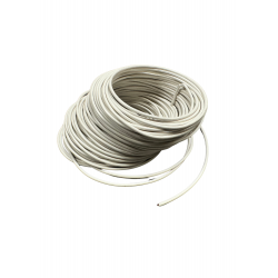 CABLE MONOCONDUCTEUR 1mm² BLANC - 25ML/Carton - I854302
