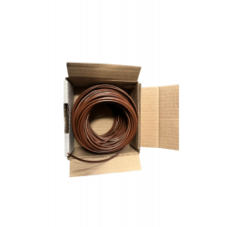 CABLE MONOCONDUCTEUR 2mm² MARRON - 25ML/Carton - I854314