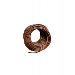 CABLE MONOCONDUCTEUR 2mm² MARRON - 25ML/Carton - I854314