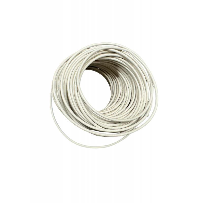 CABLE MONOCONDUCTEUR 2mm² BLANC - 25ML/Carton - I854312
