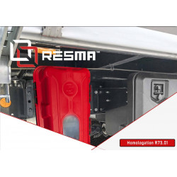 Coffre à extincteur ROUGE 6Kg "V4"- A450184