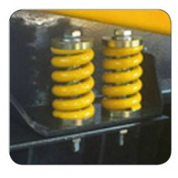 SYSTEME de FIXATION ELASTIQUE / Silent bloc à ressort- G990026