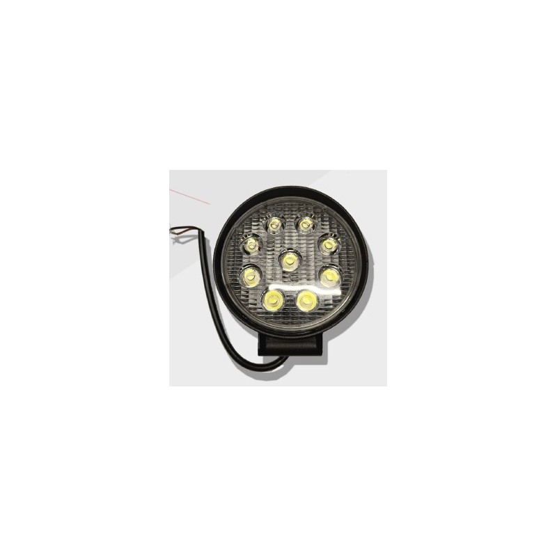 PHARE TRAVAIL ROND 9 LED 1620lm - I060009