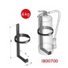 SUPPORT Pour EXTINCTEURS -6Kgs