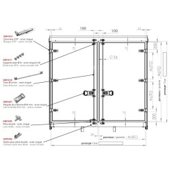 Tube Ø16 mm - acier zingué