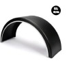 AILE PLASTIQUE 430x1900x1300mm REBORD BLANC