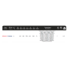 AILE PLASTIQUE 430x1900x1300mm REBORD BLANC