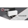 KIT DE FIXATION POUR COFFRE ARRIERE CABINE (la paire)