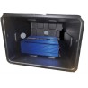 COFFRE A OUTILS PLASTIQUE INJECTE 500x350x380-455mm AVEC CONVERTISSEUR INTEGRE 2000W