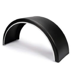 AILE PLASTIQUE AVEC BORD BLANC 670x2125x1340mm